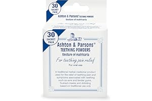 Ashton & Parsons Teething Powders, used to soothe teething pain and symptoms, for Babies From 3 Months+, natural traditional remedy, UK’s No1 teething brand in pharmacy*, Pack of 30.