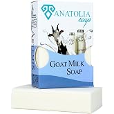 Anatolia Soap 1978 Ke&ccedil;i S&uuml;t&uuml; Sabunu, Cildinize Nefes Aldıran Doğal Nemlendirici, Egzama ve Akne ile M&uuml;cadelede Etkili &Ccedil;&ouml;z&uuml;m 1