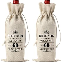 Coume Wein-Geschenktasche - 24 Stück, Stabile Tragetasche Für Weinflaschen Mit Goldfolie