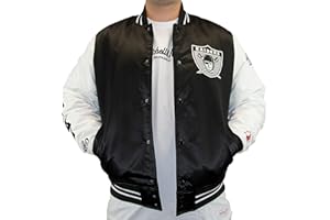 Mitchell & Ness NFL Team Origins Varsity - Chaqueta de satén