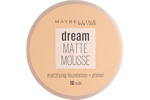 MAYBELLINE NEW YORK Maybelline Dream Matte Mousse Fond de Teint SPF15 21 Nude 18 ml
