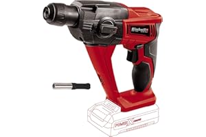 Einhell TE-HD 18 Li-Solo Martello Tassellatore 3 funzioni a batteriaPower X-Change (18V, giri al min. 0-1100,percussioni al min. 0-5700, 1,2 joule, torsione 9,9 Nm, senza batteria e caricabatteria)