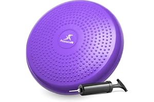 ProsourceFit Core Balance Disc Trainer, Diametro 35,6 cm, con Pompa per Migliorare la Postura, Fitness, stabilità