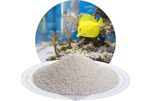 AQUAGRAN Schicker Mineral Aquariumsand weiß 25 kg, feiner Aquariumkies gewaschen, ungefärbt, kantengerundeter Bodengrund, Kies für Süßwasseraquarien, Meerwasseraquarien, Aquascaping (Ø Körnung: 0,71-1,25 mm)