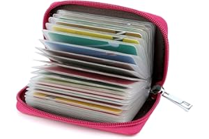 GERIINEER Tarjeteros para Tarjetas de Credito 26 Ranuras