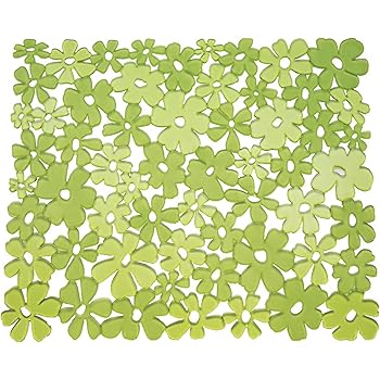 iDesign Blumz Spülbeckeneinlage, reguläre Spülbeckenmatte aus PVC