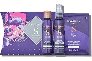 Sanctuary Spa Wellness Pillow Pack, Vegano, regalo per donne, regalo di compleanno, regalo per la cura di sé, set regalo da donna