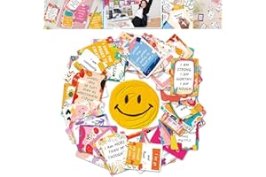 GHKJOK 50 pack Mini Affirmation Cards for Employee Appreciation – Pocket-Size Motivational Thank You Cards with Positive Quotes – Colourful Uplifting Notes for Staff, Teachers, Coworkers & Kindness Gifts