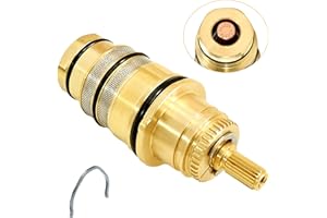 JRDSW 98282000 Unité de contrôle de la température, version en laiton, les autres noms sont : 98282 T30