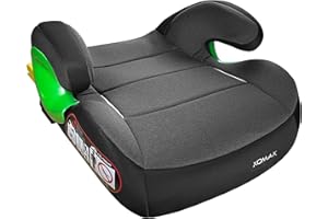 XOMAX KBH310 Rehausseur de siège pour enfant avec ISOFIX I évolutif I 15-36 kg, 3-12 ans, groupe 2/3 I ECE 8