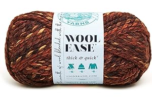 Lion Brand Yarn Company 1-Piece Wool-Ease Thick and Quick, Sequoia, Multi-Colour, one Size, 640-501A