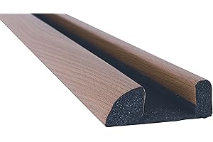 STORMGUARD 02SR6630914LWO Light Oak Internal Foam Under Door Draught Excluder, "914mm / 36"" Long"
