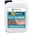 Smartseal Drive Clean Xtreme - Powerful, Fast Acting, Effective, Driveway Cleaner for Block Paving, Natural Stone & Concrete Driveways. Removes Blackspot, Dirt & Green Algae Fast. (5 Litre)
