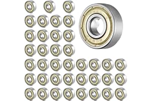 QHSXMQ 40 Packs 608zz Ball Bearing, Longboard Roller Skate Bearing, 608 ZZ Kugellager, Skateboard Kugellager 608, for skateboards, scooters, inline skates, 8mm x 22mm x 7mm