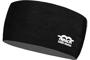 ‎P.A.C. P.A.C. Merino Headband - Funktionsstirnband, Schweißband, Outdoortuch, nahtloses Stirnband, Sport Headband, Ohrenschutz, verschiedenste Designs, Unisex,