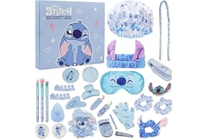 Get Trend Disney Stitch Adventskalender 2025 mit Accessoires, Beauty Produkte, Weihnachtskalender Geschenke für Frauen & Teenager Mädchen (Blau Stitch)