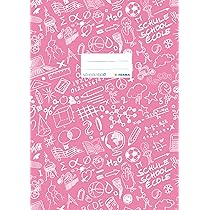 Copertina Per Quaderni HERMA A4 - Carta Robusta, Colore Rosa, Con Spazio Per Nome - Foto 1