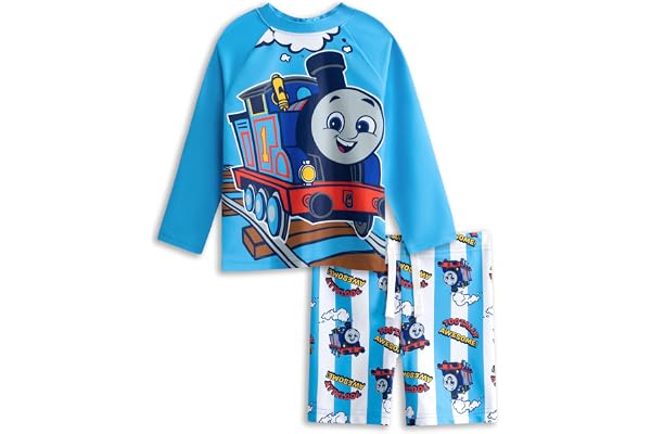 Thomas & Friends Blått 2-delat badset för pojkar