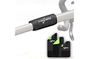 i-LEFANTE Protector de cuadro de bicicleta para bicicletas y bicicletas eléctricas | Juego de 3 | Protección de transporte adecuada para portabicicletas Thule | Protección de marco de carbono |