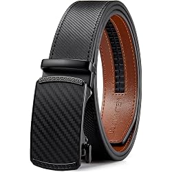Glamexx24 Herren-Gürtel Ohne Schnalle – Automatik-Gürtel 35 Mm Breit, Verstellbar, Für Jeans & Anzug