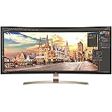 LG 34UC99 Monitor da 34", Curvo, 21:9 UltraWide LED IPS, 3440 x 1440, FreeSync 75 Hz, Multitasking, Audio 2.0 14 W…
