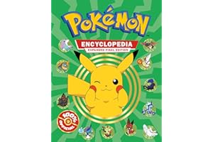 Pokemon Encyclopedia: Updated and Expanded 2024: New updated final edition. The ultimate fact-packed book, the perfect Christmas gift for Pokémon fans. 100% Official.
