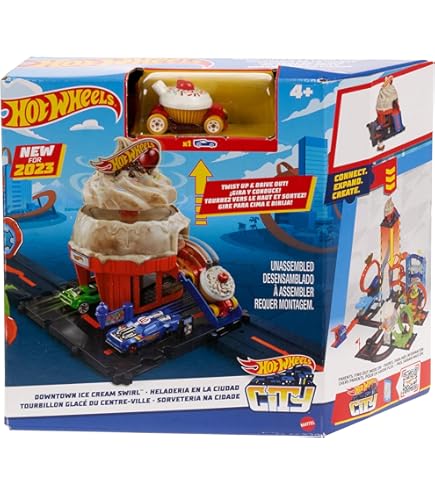 Hot Wheels attel City Burger Blitz Playset