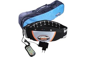 Vinteky Cinturón Vibratorio para Masaje, Adelgazar Cuidado Personal Body Toning Belt