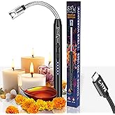 Gas Lighter for Kitchen, Electric Plasma Lighter for Gas Stove Metal Body with Big Battery | 1 Year Warranty, C-Type USB, Fes