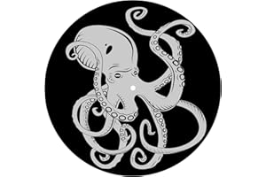 AGE PRINT - Slipmat - panno feltro per giradischi vinile tappetino dj"Octopus"