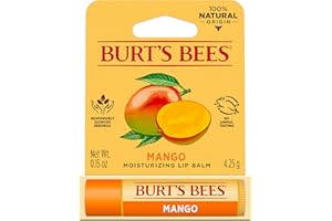 BURT'S BEES Baume à lèvres hydratant à la mangue Burts Bees pour baume à lèvres unisexe 0,15 oz