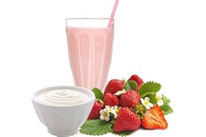 LUXOFIT DEUTSCHLAND Erdbeer Joghurt Molkepulver Luxofit mit L-Carnitin Protein angereichert Wellnessdrink Aspartamfrei Molke (Erdbeer Joghurt, 333 g)