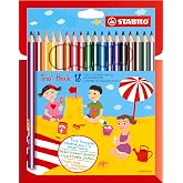 STABILO - triangular colored pencil - Trio thick | Pack of 18