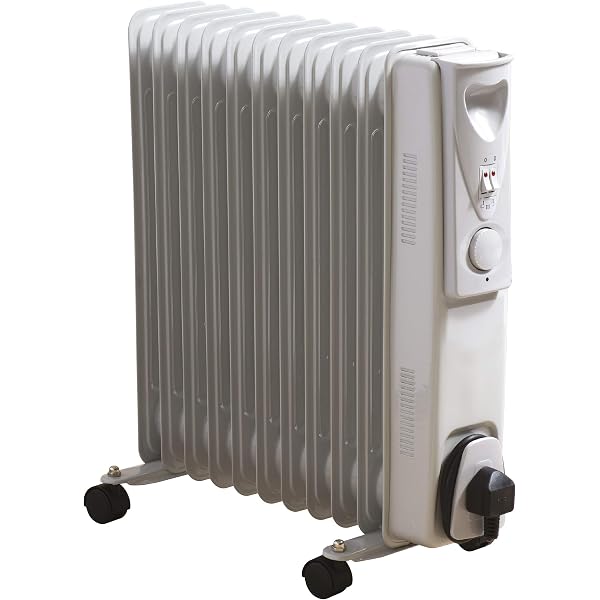 BARGAINS-GALORE NEW 2500W GREY OIL FILLED RADIATOR 11 FIN WINTER HOME  INDOOR WHEELS : Amazon.co.uk: Home u0026 Kitchen