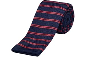 DonDon corbata de punto estrecha 5cm