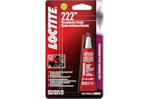 Loctite 555339 Threadlocker 222 Low Strength Tube, liliowy, 6 ml