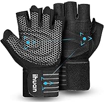thumbnail image 2 of Weight Gloves Men MHiL Gloves For Men & Women Weight Lifting Exercise Plus Gym Training Medium NEW Gym Gloves Mens Wrist Support 2 of 13