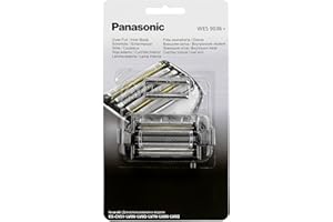 ‎PANASONIC Panasonic WES9036Y1361 Zapasowe Ostrza do Golarek Elektrycznych ES-LV9Q, ES-LV6Q i ES-CV51 Zestaw, System 5 Ostrzy, Zaawansowana Japońska Stal Nierdzewna, Wodoodporne