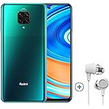 Xiaomi Redmi Note 9 Pro Smartphone + Kopfhörer (16,94cm (6,67") FHD+ Display, 128GB interner Speicher, 6GB RAM, 64MP Quad-Rüc