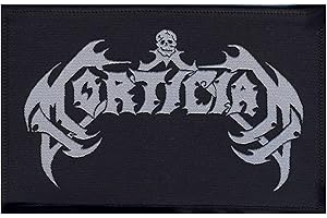 VALUE-MERCH Valuemerch Mortician - Logo - Aufnäher/Patch - gewebt/Woven