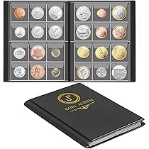 PATIKIL Dispensatore Portamonete In Alluminio Tono Oro - Organizzatore Compatto Da Tasca Con Specchio, Capacità 35 Monete, Per Auto, Borsa, Viaggi