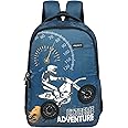 Priority Go Getters 008 Extreme Adventure 32 litres Navy Blue Polyester Stylish College Bag | Casual Backpack for Boy's & Girl's (25282)