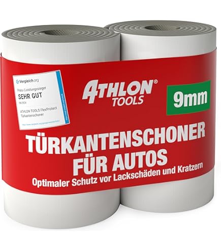 STRACKS® 4 x wandbescherming voor garage, 40 x 20 x 3 cm, extra dikke deurbescherming, voor je auto en de garagewand, zelfklevende deurrandbescherming, set van 4, ruitpatroon, grijs