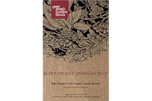 MAGIC GARDEN SEEDS Peperoncino 'Jamaican Bell' (Capsicum baccatum) - circa 10 semi