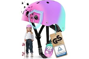 ‎99FLIPS 99FLIPS Skaterhelm Kinder & Jugendliche - GS Zertifiziert durch TÜV Rheinland - Ab 3 Jahren - Kinderhelm von Deutscher Marke - Scooter Helm