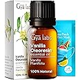 Gya Labs Pure Vanilla Essential Oil for Diffuser - 100% Therapeutic Grade Vanilla Oleoresin Essential Oil - Vanilla Essential Oil for Skin - Undiluted Long Lasting Vanilla Oil Perfume (10ml)