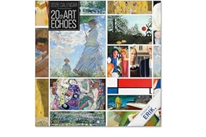 Grupo Erik Wall Calendar 2026-20th Century Art Calendar 2026 | Square 30 x 30 cm - 12 x 12 inches Wall Planner, Family Planner Month To View | Art Gifts For Friends