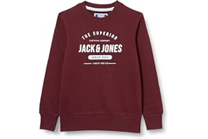 Jack & Jones Junior Bluza sportowa Chłopcy JJHERRO SWEAT CREW NECK JR