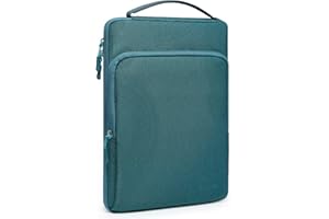 HYZUO 15-16 Zoll Laptoptasche Hülle Tasche für MacBook Pro 16 M4 M3 M2 M1 2025-2019, 15" Surface Book, Notebooktasche für 15" 15,6" Dell HP Lenovo ThinkBook Asus Acer Samsung Huawei, Dunkelgrün