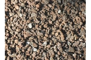 Der Naturstein Garten 25 kg Pierres de Lave 2-8 mm Granulés pour Plantes Substrat